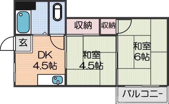 池内マンションの間取り