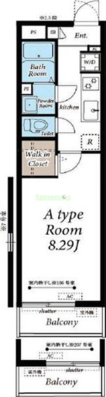 ドリームポートK・IIの間取り