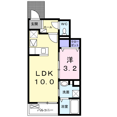 センターロード.ヒムロの間取り