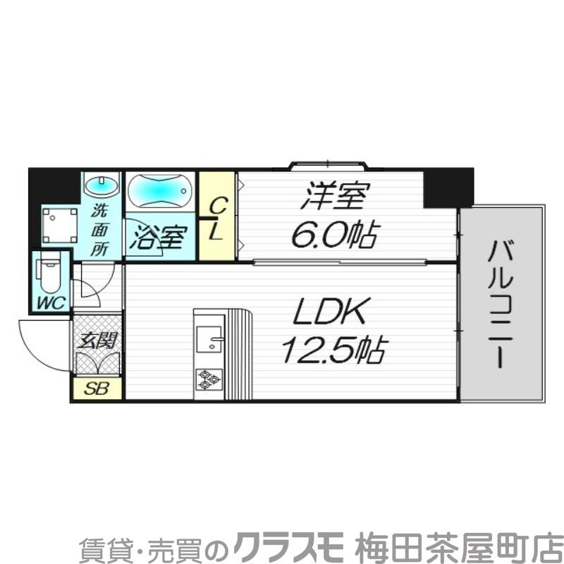 ラクラス本町東の間取り