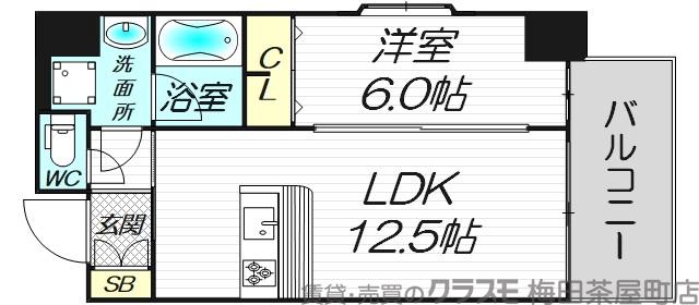 ラクラス本町東の間取り
