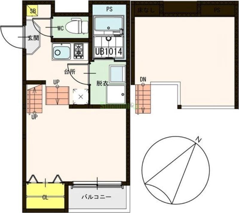 sucre frescoの間取り