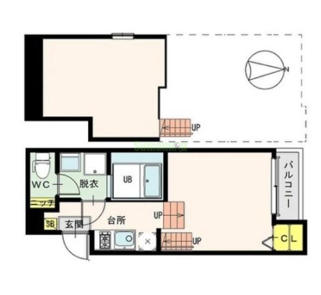 ジェルム旭ヶ丘の間取り