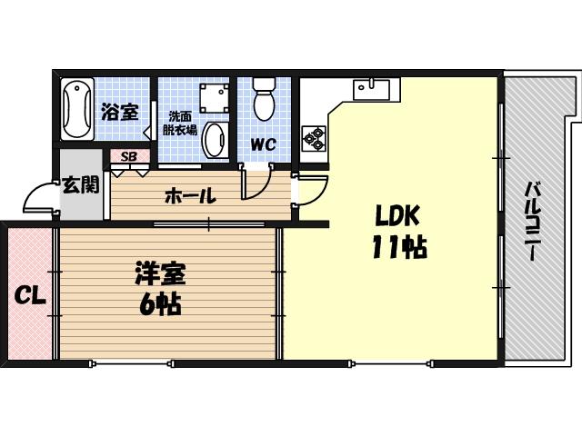カーレンベルグの間取り