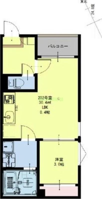 REGALEST ARBRE宮城野の間取り