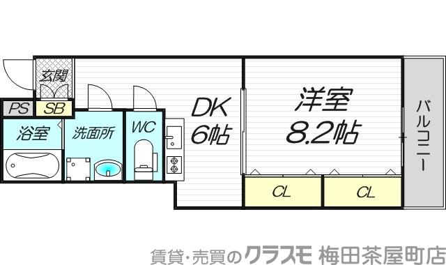 アベニール十三の間取り