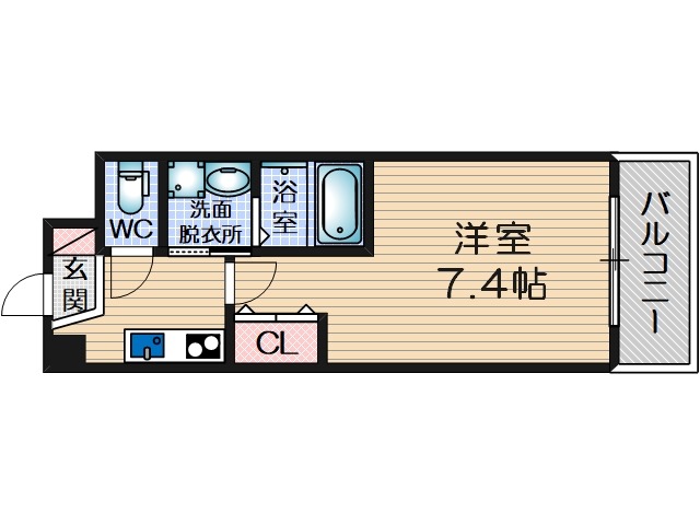沢良宜東町の完工年月(2023年7月)築の賃貸マンションの間取り