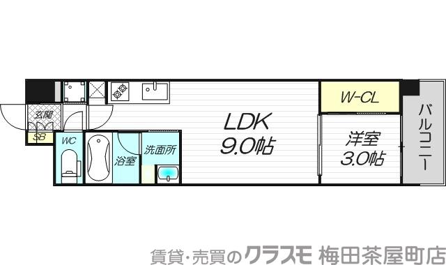 宮原の完工年月(2025年2月)築の賃貸マンションの間取り
