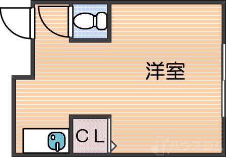 旭の完工年月(1966年12月)築の賃貸アパートの間取り