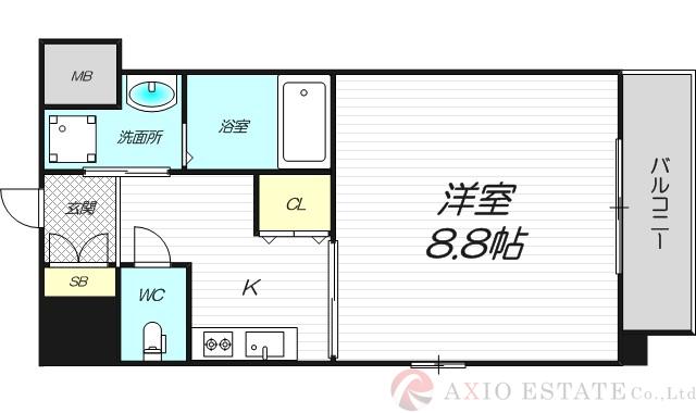 ヴェリテ新大阪イーストの間取り