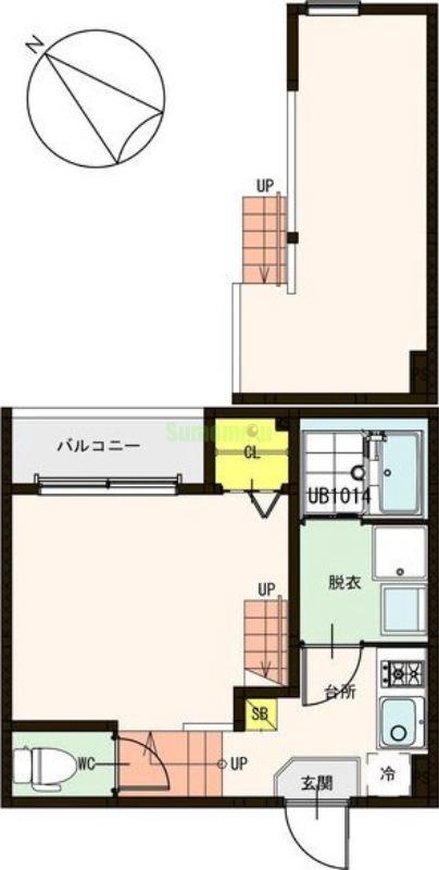 アリオ宮城野原の間取り