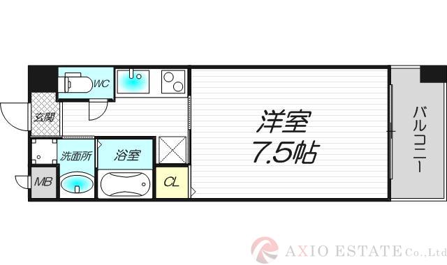 willDo新大阪の間取り