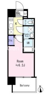 エスリード大阪城EASTの間取り