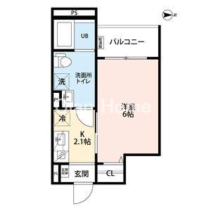 CRASTINE小路東Bの間取り