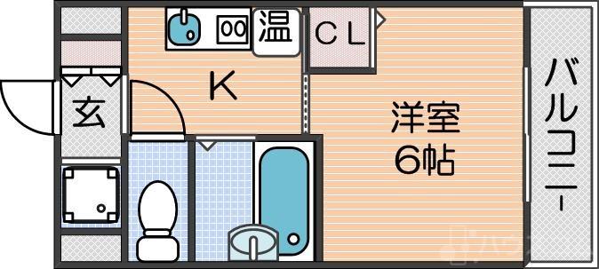 ビジタル丸山通5の間取り