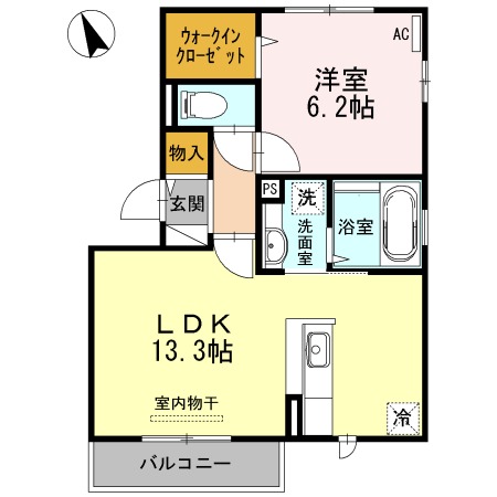 パークコート楓の間取り