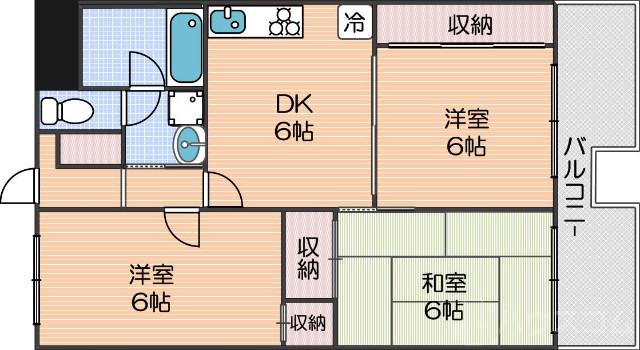 エムテック北島の間取り
