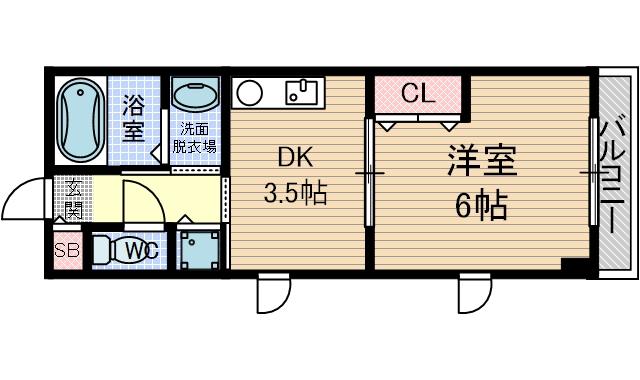 ファインヴェール・ウエストの間取り