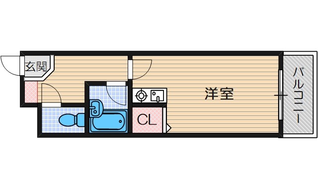 メゾン・ボーノボーノの間取り