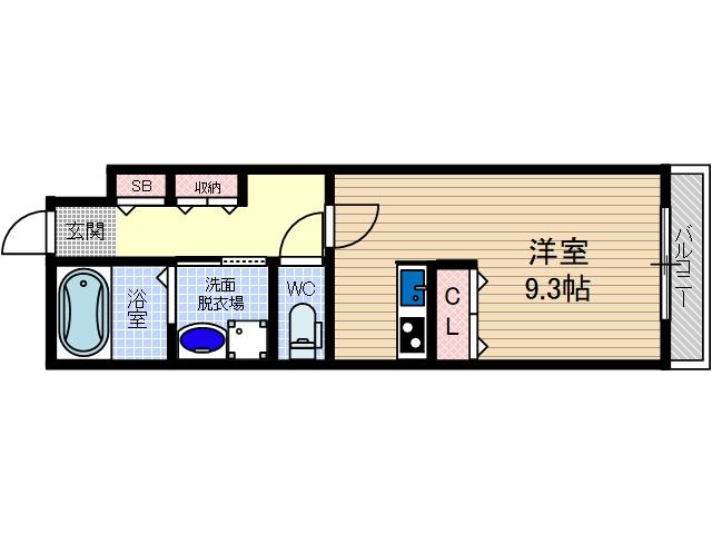 casa calmaの間取り