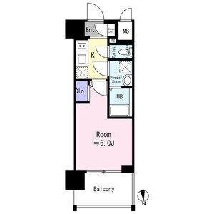 エスリード大阪城EASTの間取り