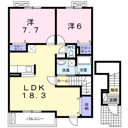 Du Sud Maisonの間取り
