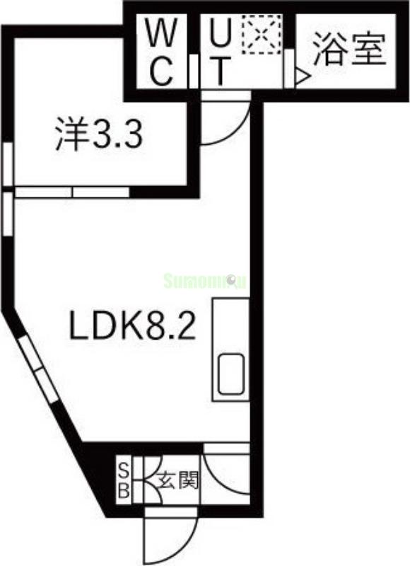 仙台前ルートの間取り