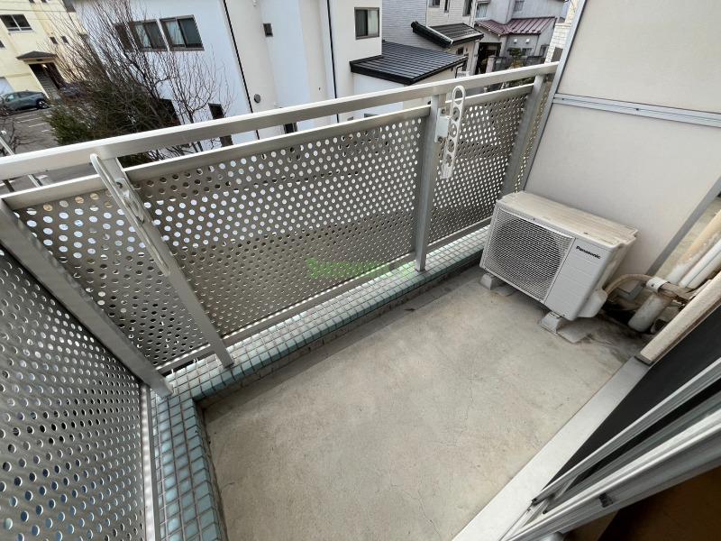 12/25 バルコニー