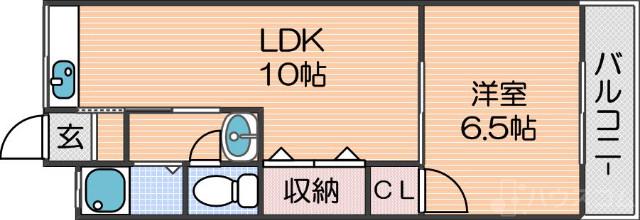 タカイレジデンスの間取り