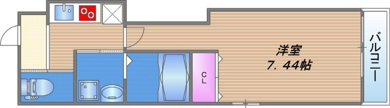 KTIレジデンス蒲生の間取り