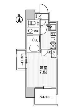 La Douceur北巽(旧:スプランディッド北巽)の間取り