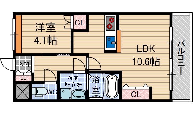 エスタジールの間取り