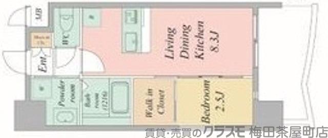 西宮原の完工年月(2026年1月)築の賃貸マンションの間取り