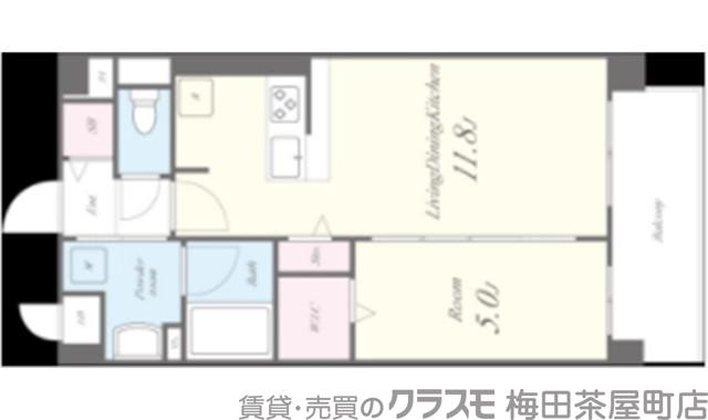 ホープハウスⅢの間取り
