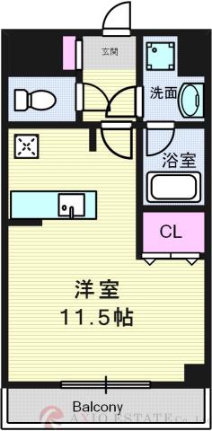 シャルマン・クレールの間取り