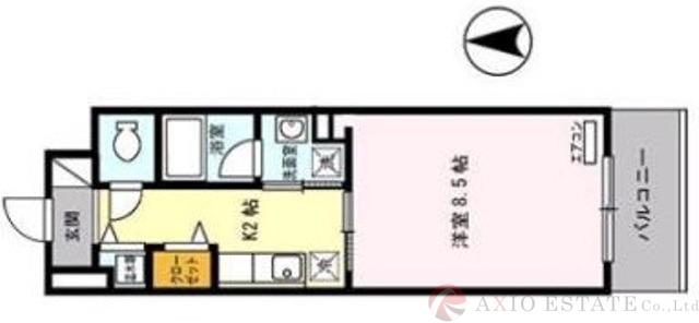 ボナール江坂の間取り