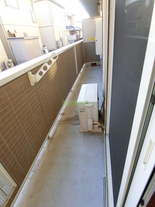 12/25 バルコニー