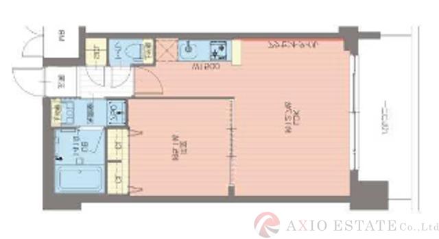 木川東の完工年月(2021年2月)築の賃貸マンションの間取り