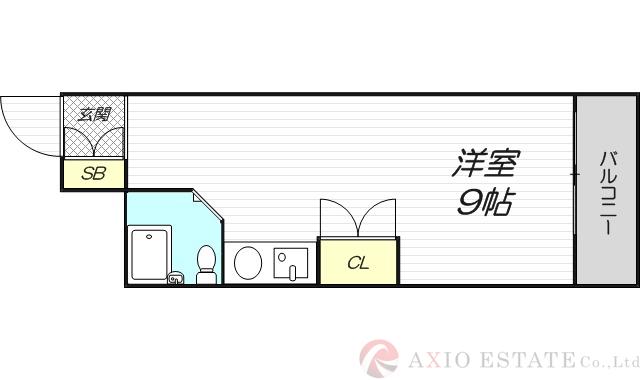 クリア塚本の間取り