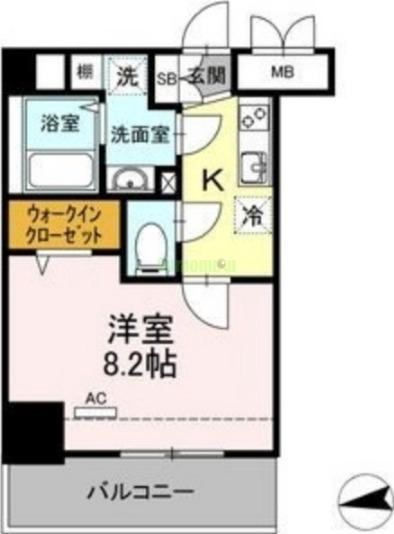 レガーロ仙台駅東の間取り
