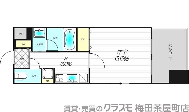 東三国の完工年月(2021年11月)築の賃貸マンションの間取り