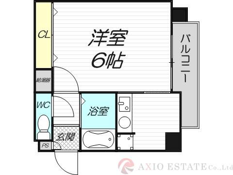 十三元今里の完工年月(1994年10月)築の賃貸マンションの間取り