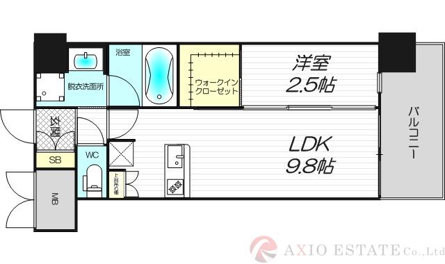 コンフォリア・リヴ淡路の間取り
