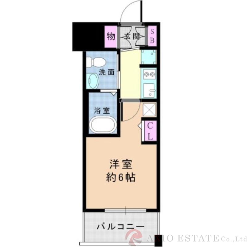 エステムコート新大阪XIリンクスの間取り