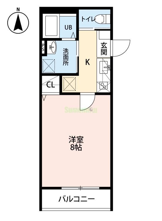 シャルム桜ヶ丘の間取り