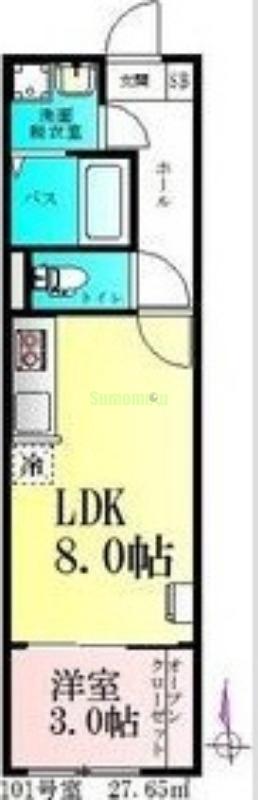 AMELO台原の間取り