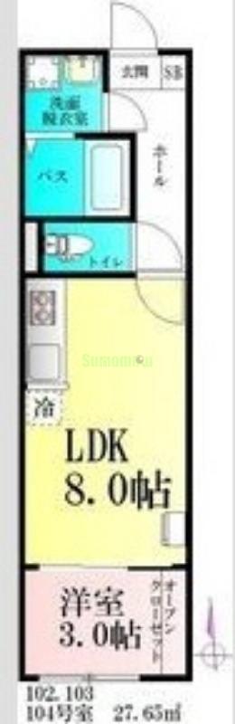 AMELO台原の間取り