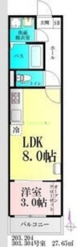 AMELO台原の間取り