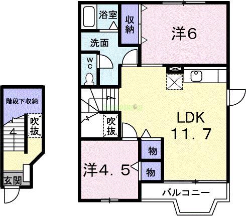 PATIENT上野山の間取り