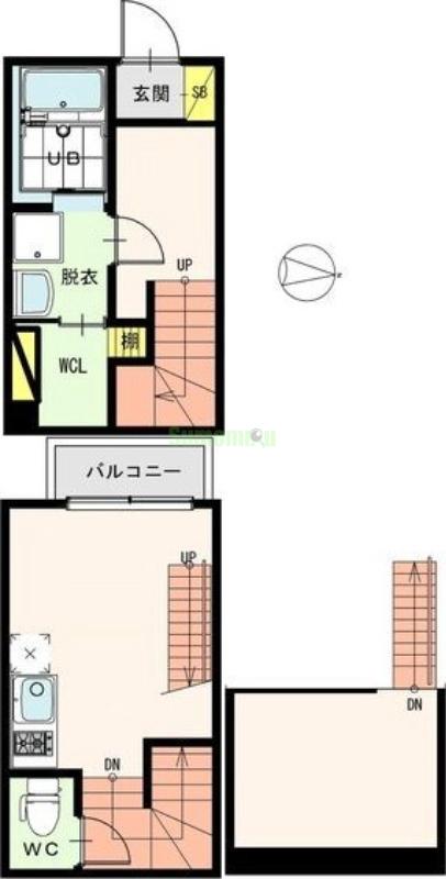 コンフォート旭ヶ丘の間取り